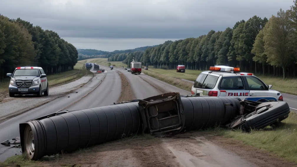Accident grav în Germania: Șofer de tractor de 85 de ani, rănit critic după o coliziune cu o mașină în Ottersberg