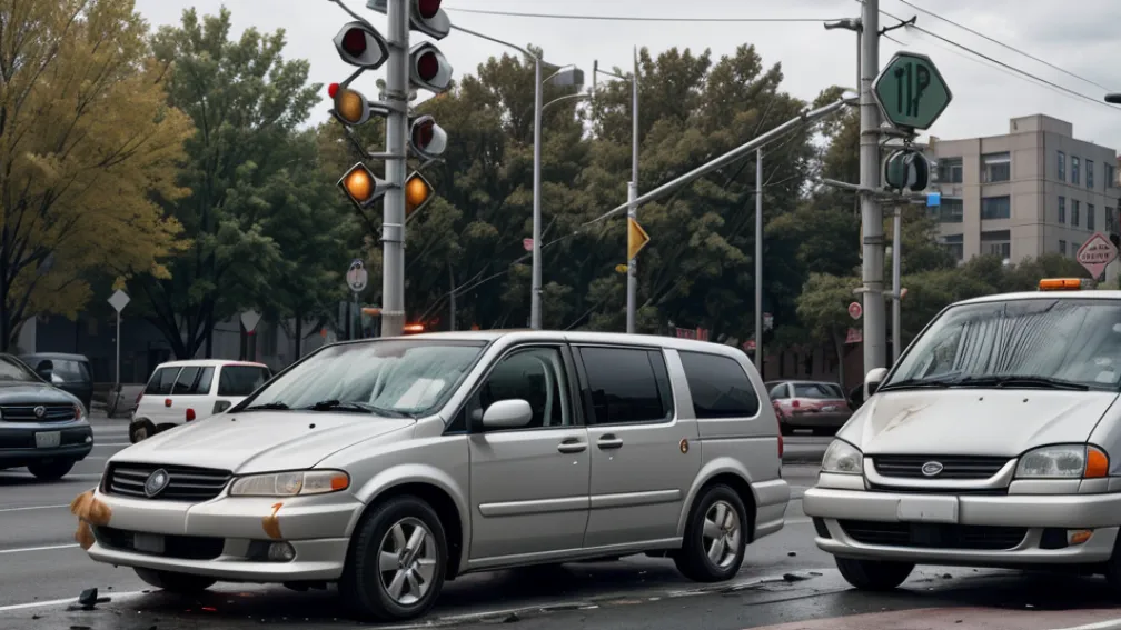 Accident grav în Sindelfingen: Șofer de 81 de ani a trecut pe roșu, patru copii răniți