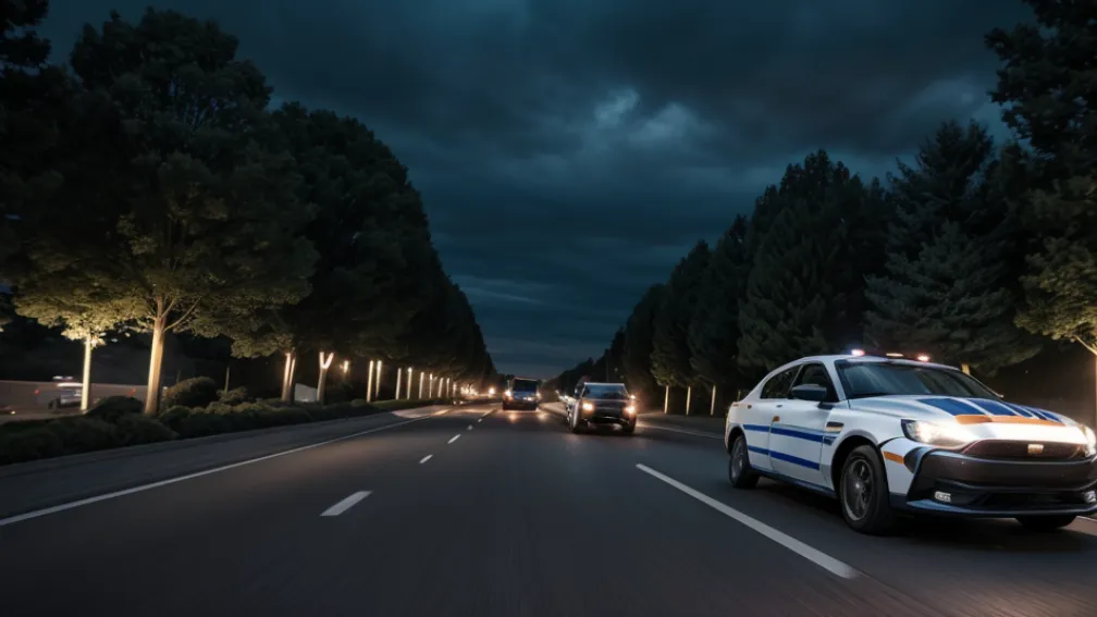 Urmărire cu 170 km/h în Cehia: Un motociclist a pierdut… cârnați în timpul fugii