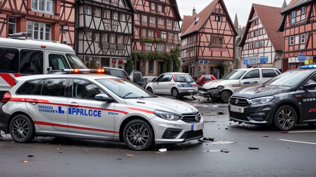 Doi pietoni, răniţi grav după ce au fost loviţi de o maşină în Germania