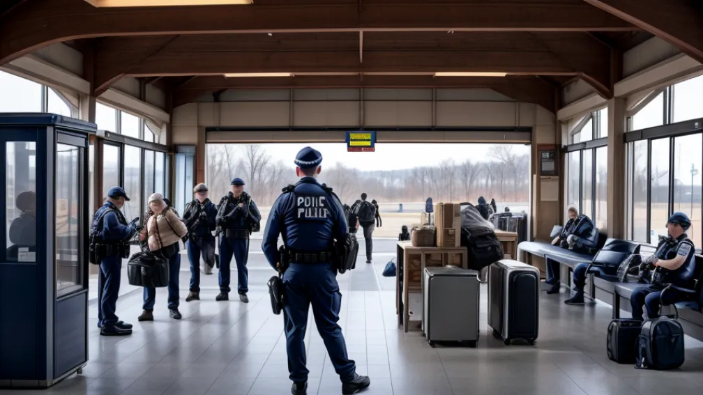 Hoț de 44 de ani, căutat prin mandat de arestare, prins în gara centrală din Bremen