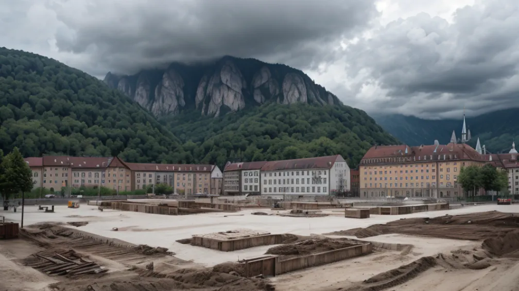 Întreaga închisoare evacuată în Germania din cauza unei bombe din Al Doilea Război Mondial