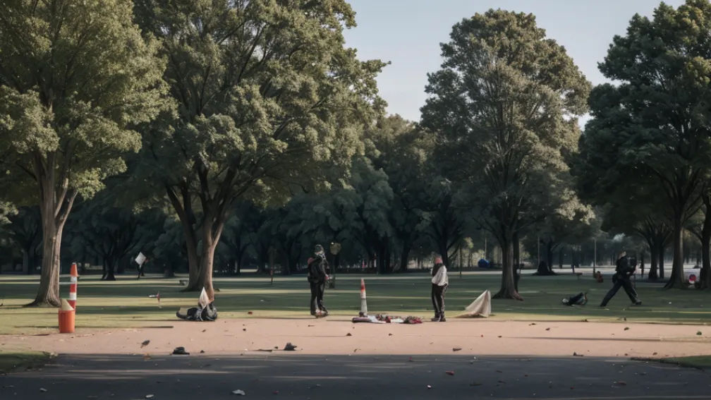 Provocare xenofobă a declanșat o bătaie în masă într-un parc din Bielefeld, Germania