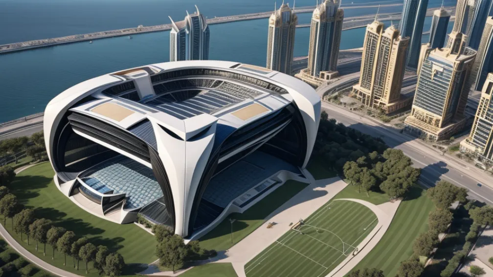 Dubai și Chelsea: un teren de fotbal va fi construit pe acoperișul unui zgârie-nori