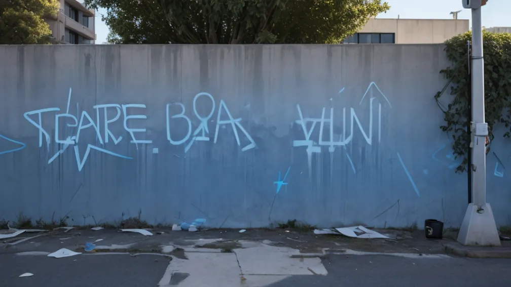 Germania: Un tânăr de 25 de ani, arestat pentru vandalism (graffiti) și agresiune în Ludwigslust