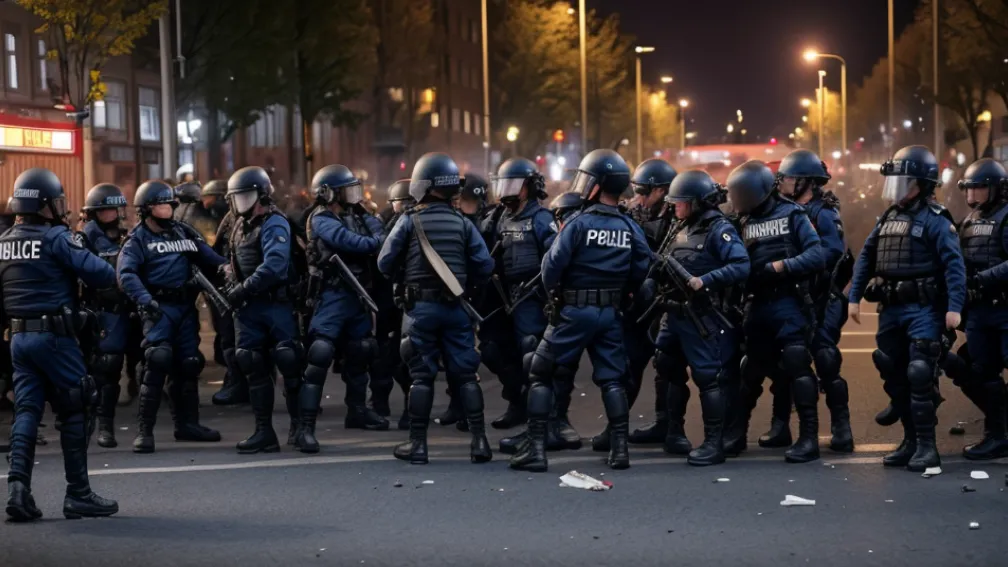 Berlin: Polițist rănit grav, zeci de arestări după ciocniri violente la o manifestație pro-palestiniană
