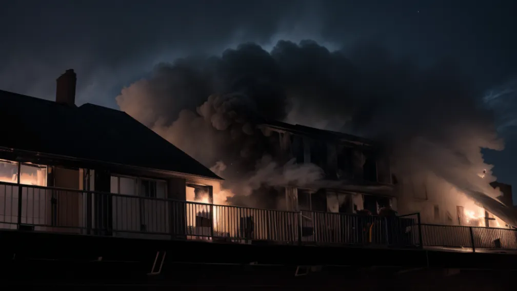 Vecin erou a salvat o familie cu trei copii dintr-un incendiu în Hannover