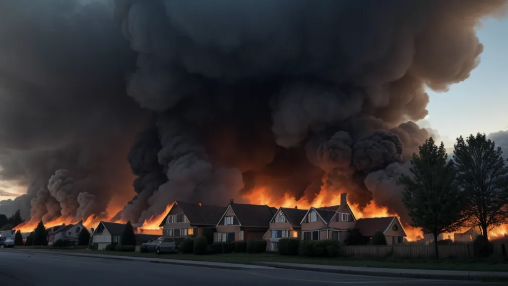Incendiu major la o clădire rezidențială din Germania: Doi pompieri răniți