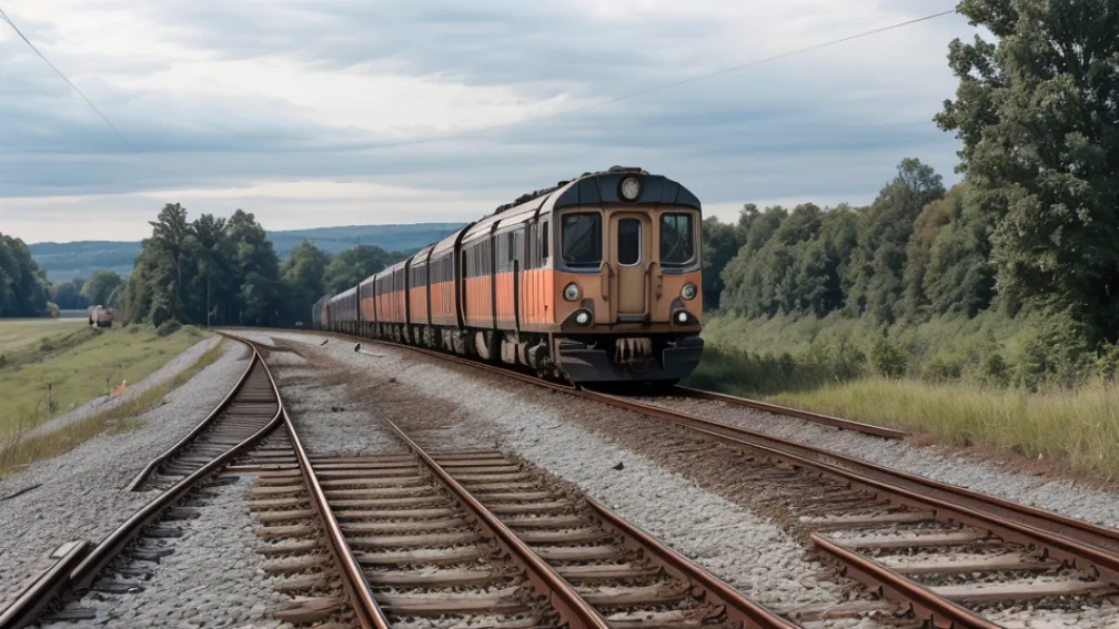 Adolescenți au atacat un tren cu pietre în Germania, provocând pagube