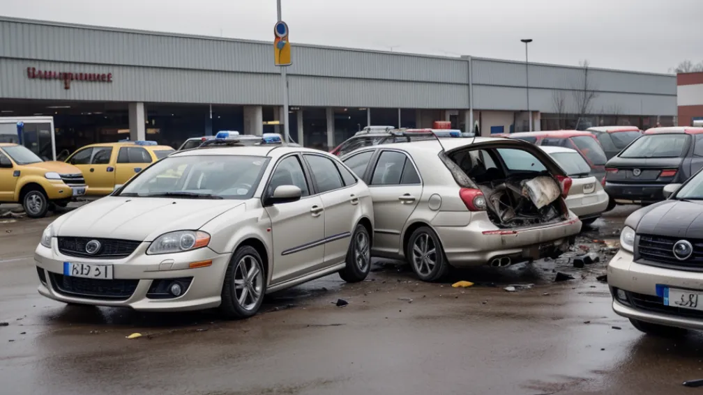 O polițistă a salvat viața unui șofer inconștient după un accident pe o parcare din Stralsund