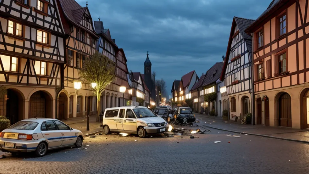 Accident grav în Herne, Germania: Un bărbat din Essen a fost rănit serios
