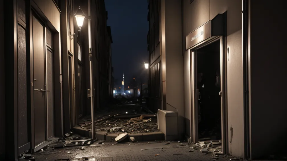 Explozie la ușa unui bloc de apartamente din Duisburg: Poliția germană investighează