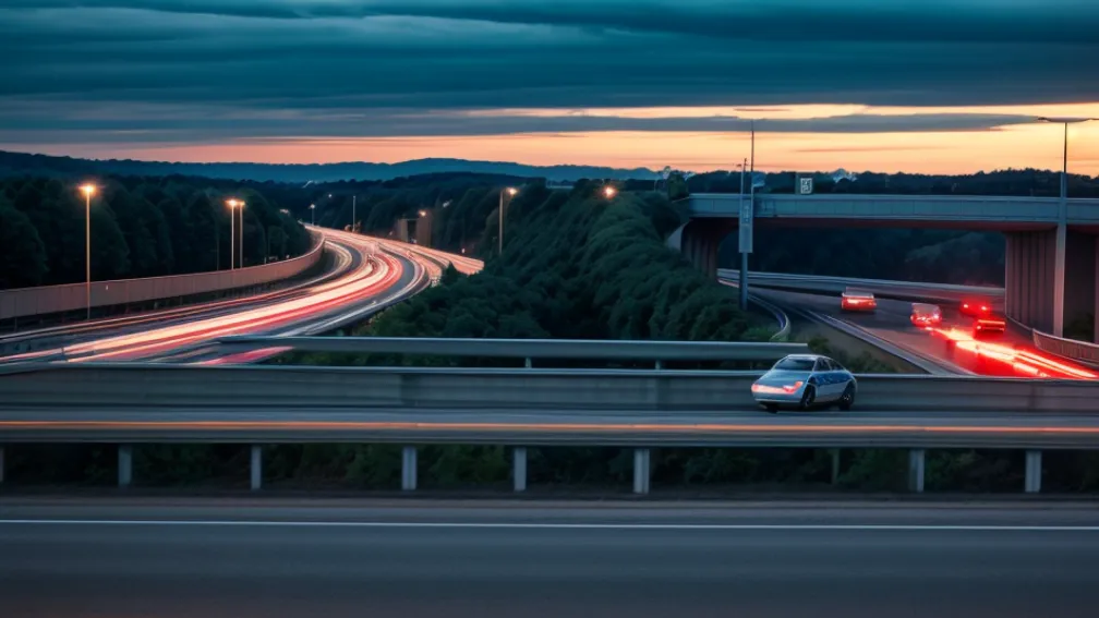 Poliția germană a oprit un Audi după "curse" pe autostrada A5: viteză excesivă și manevre periculoase