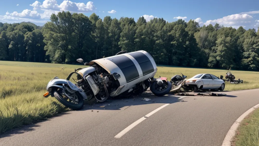 Motociclist rănit grav într-un accident lângă Sophienhof, Germania