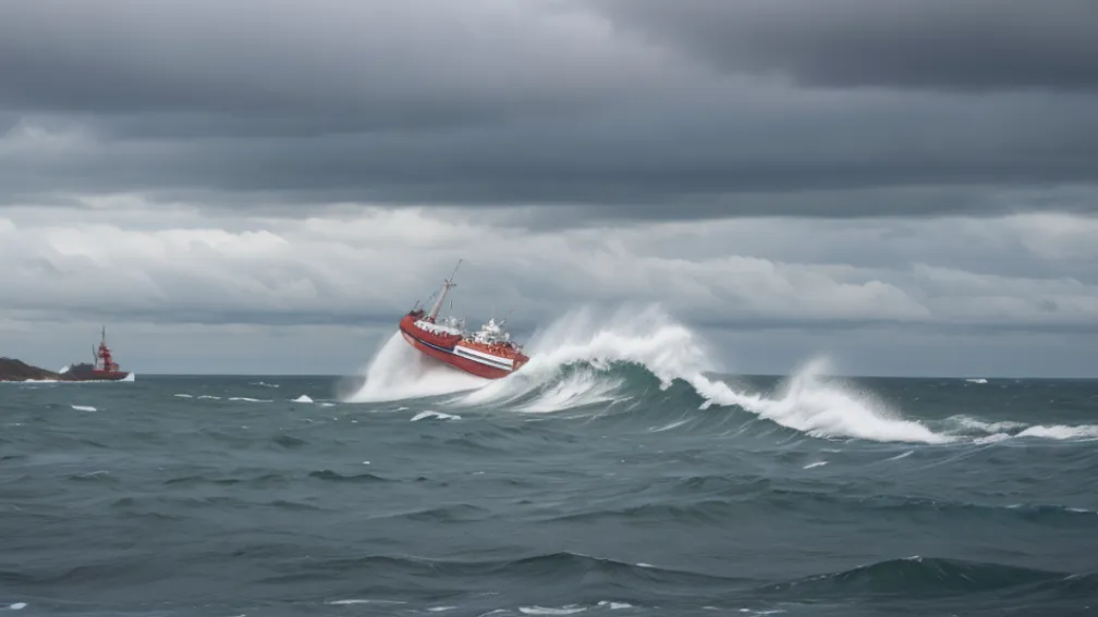 Doi marinari salvați din Marea Baltică în largul orașului Travemünde, Germania