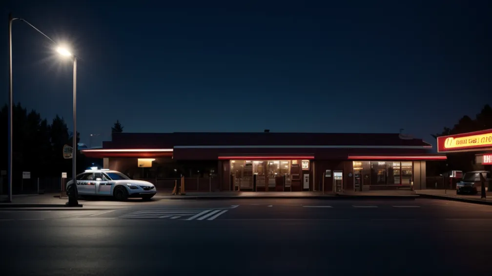 Un șofer beat a adormit în mașină la un drive-in din Germania