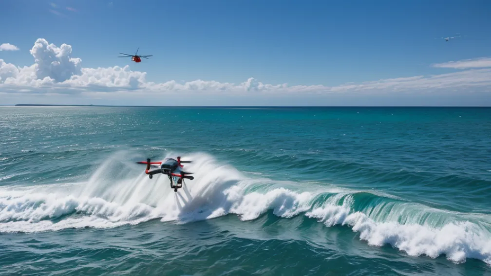 Un pescar care nu știe să înoate a salvat o fată de la înec cu ajutorul unei drone de pescuit în Florida
