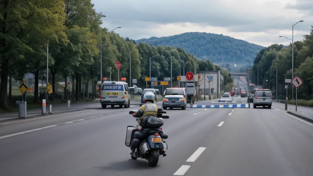 Germania: Șofer de moped urmărit de poliție după ce a fugit de la un control rutier în Neuwied