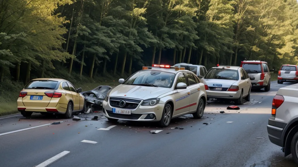 Accident Grav în Germania: Şoferiţă de 84 de ani provoacă o coliziune frontală la manevra de întoarcere