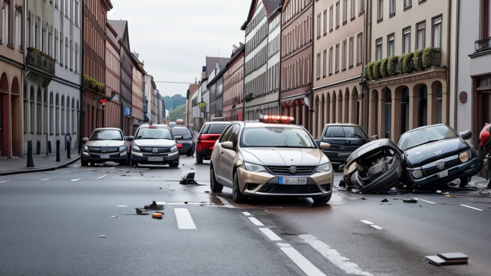 Accident mortal în Germania: Un motociclist a murit pe B270 după coliziunea cu un autoturism