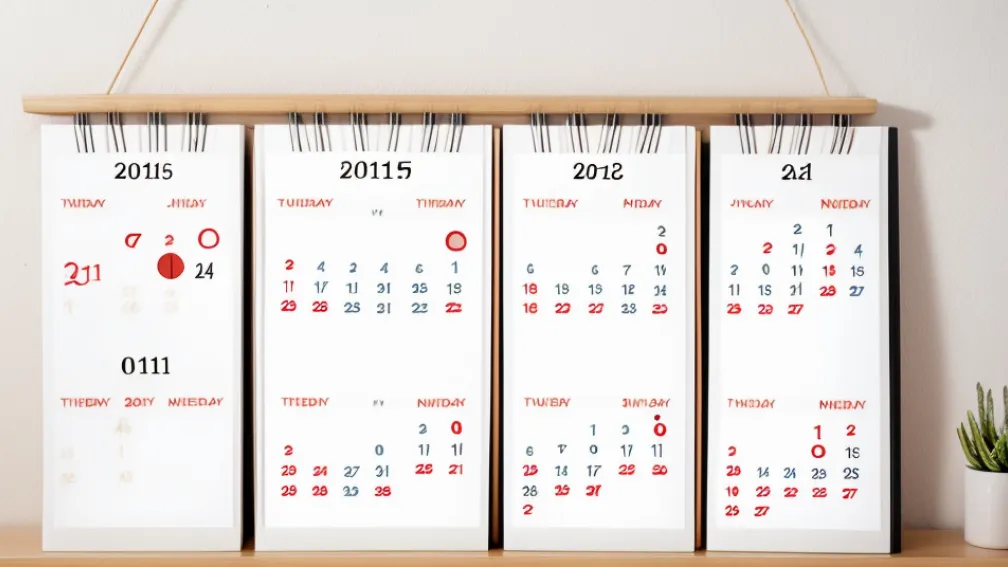 Ce săptămână calendaristică este acum în 2025? Program complet SC