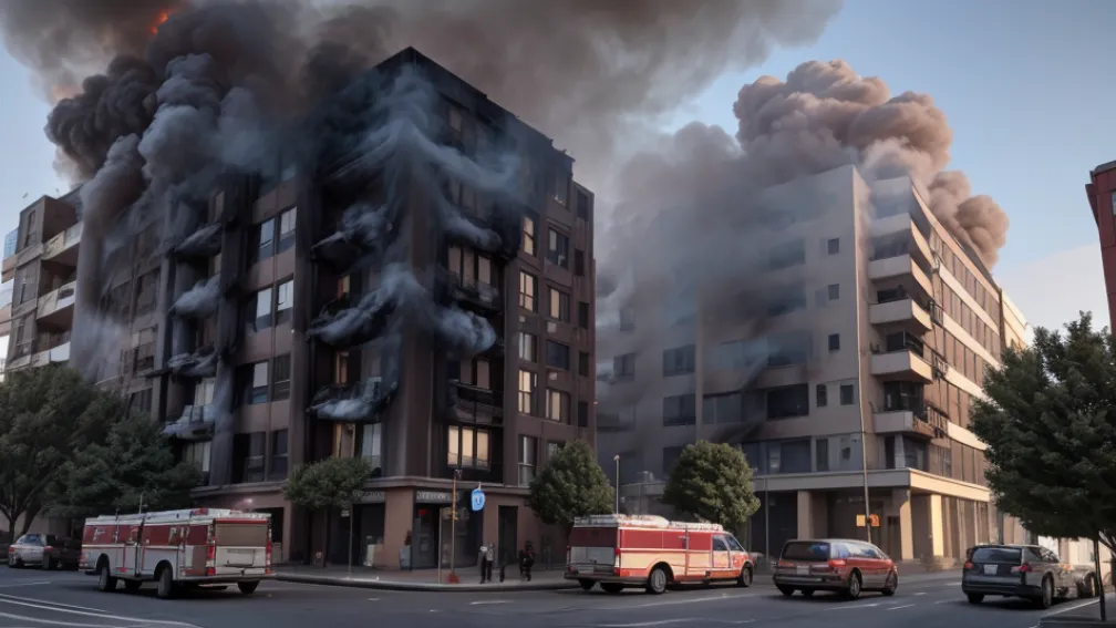 Incendiu la un bloc de locuințe din Nieder-Olm, Germania: Fără victime
