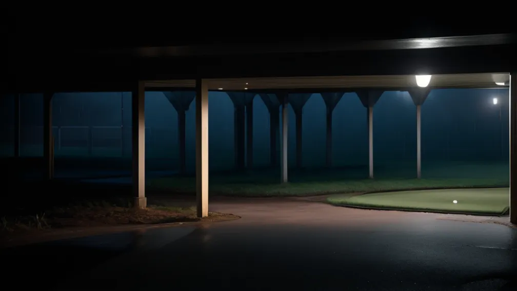 Jaf la un club de golf în Germania: sparte automate și furate țevi