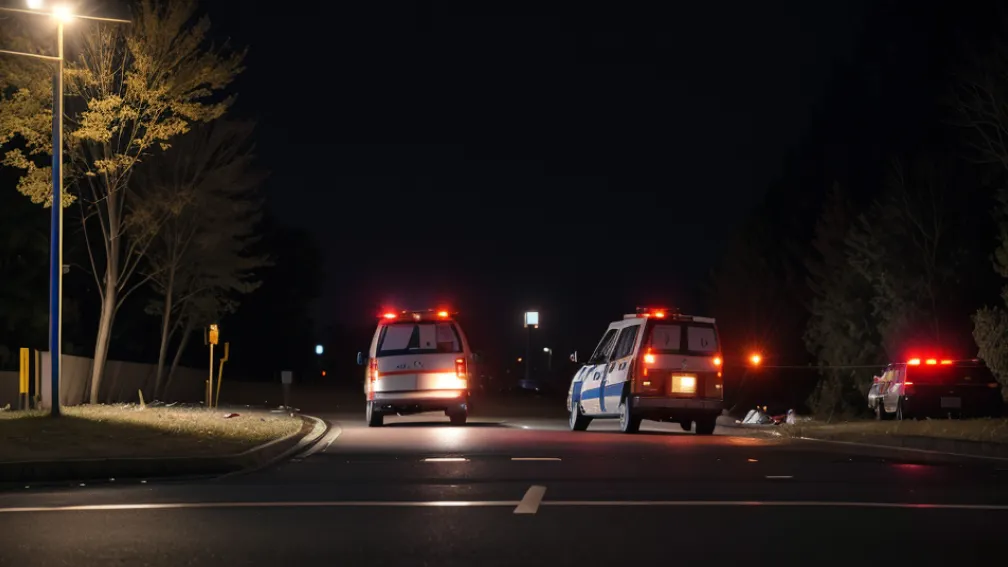 Accident tragic în Germania: Pieton decedat după coliziunea cu o motocicletă neînmatriculată, doi tineri răniți