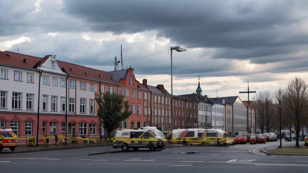 Dramă în Germania: Bărbat s-a refugiat pe schelă după ce și-ar fi ucis soția într-un azil de bătrâni