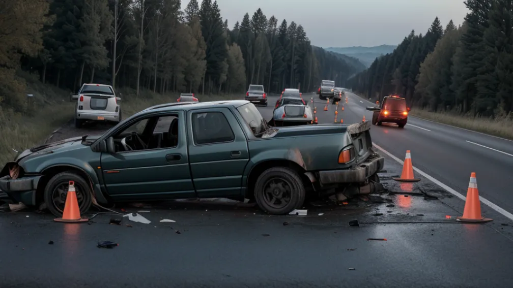 Accident mortal în Germania: Un șofer de 66 de ani a murit într-o coliziune frontală