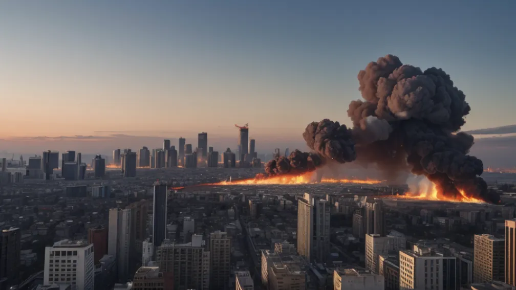Incendiu masiv și explozii în Berlin: O clădire de 115 milioane de euro în construcție a ars