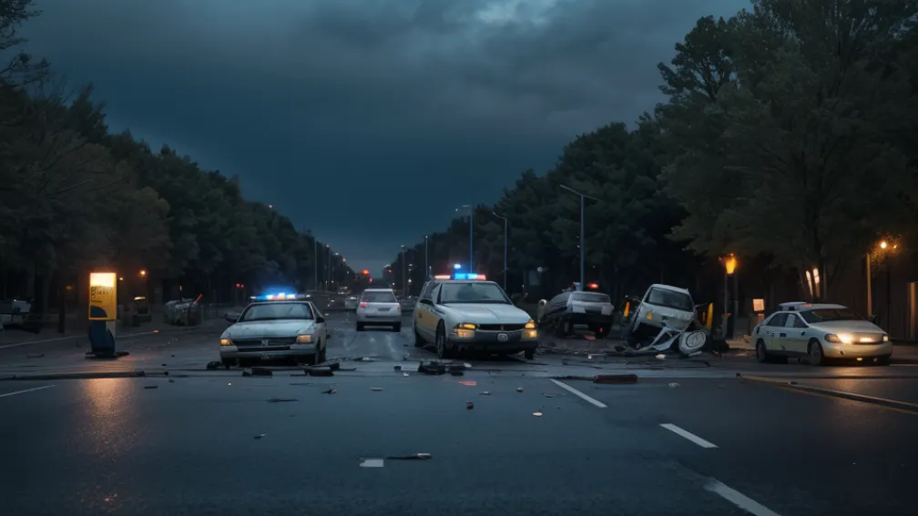 Motociclist rănit grav într-un accident rutier în Essen, implicat un Mercedes