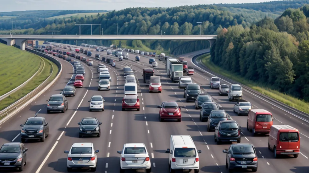 Accident grav pe autostrada A5 lângă Karlsruhe: Un TIR a blocat traficul pe 10 kilometri