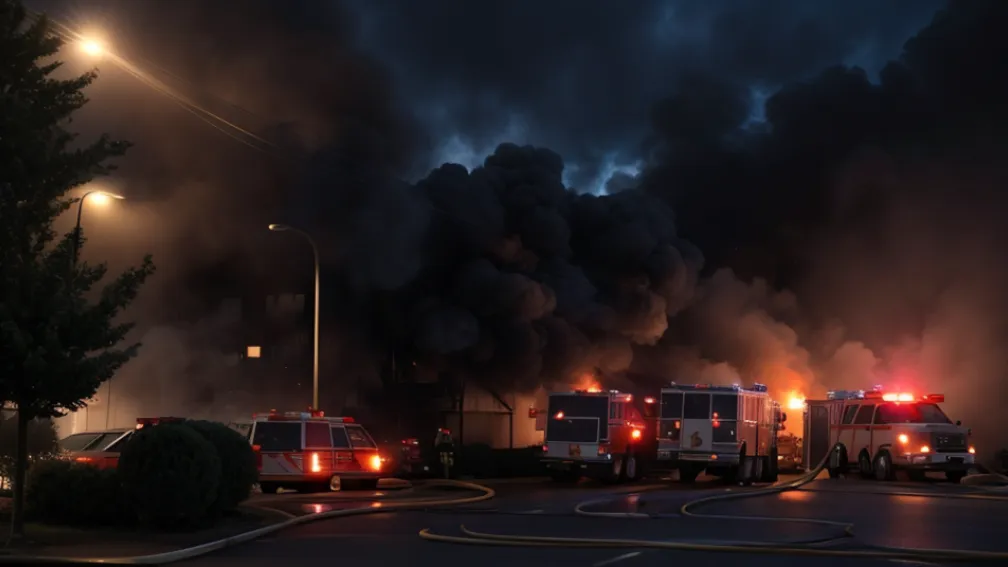 Incendiu în Berlin: O femeie, reanimată după ce a suferit intoxicație cu fum într-un bloc de locuințe