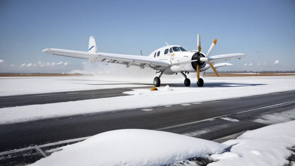 Incident aviatic în SUA: Avion a aterizat de urgență fără tren de aterizare la Arlington