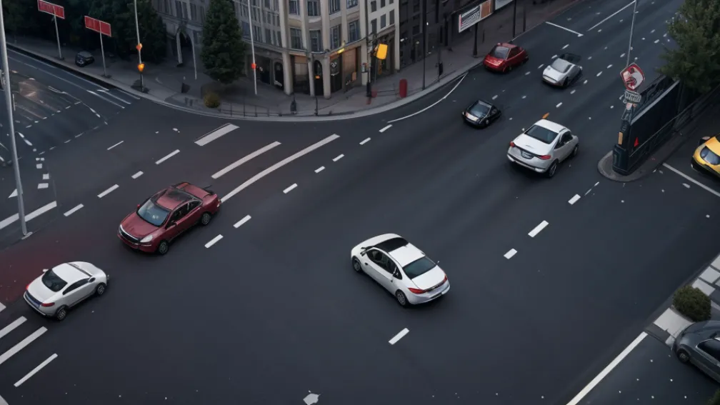 Accident la Mannheim: Șoferul unui Toyota a trecut pe roșu și a lovit un BMW