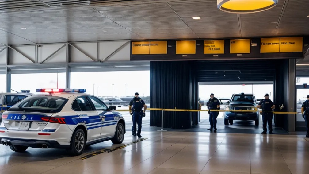 Cetățean rus, arestat pe aeroportul din Frankfurt pentru șantaj și amenințare cu cuțitul