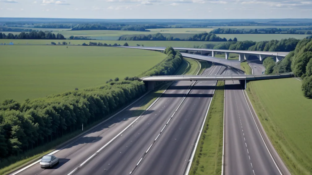 Amendă uriașă în Germania: Șofer prins pe A5 cu 90 km/h peste limită