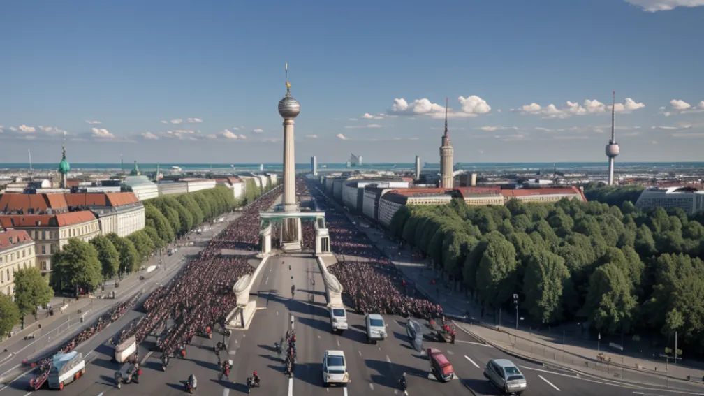 Mega-tur ciclist ADFC paralizează Berlinul duminică: Trasee, restricții de trafic și alte manifestații