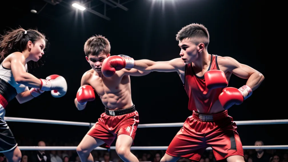 Cel mai tânăr boxer profesionist din Germania, Arminius Rolle, pleacă la Las Vegas