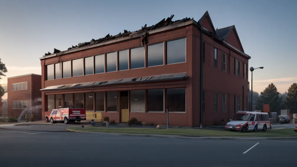 Incendiu la o școală din Darmstadt: Nouă copii spitalizați după ce au inhalat fum