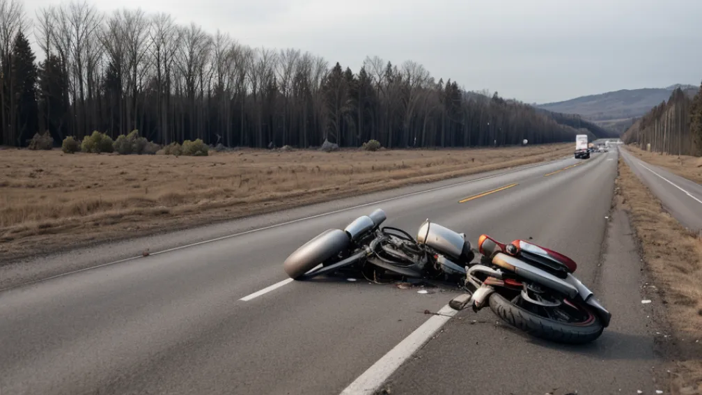 Doi motocicliști, răniți grav într-un accident pe drumul B452 lângă Eschwege