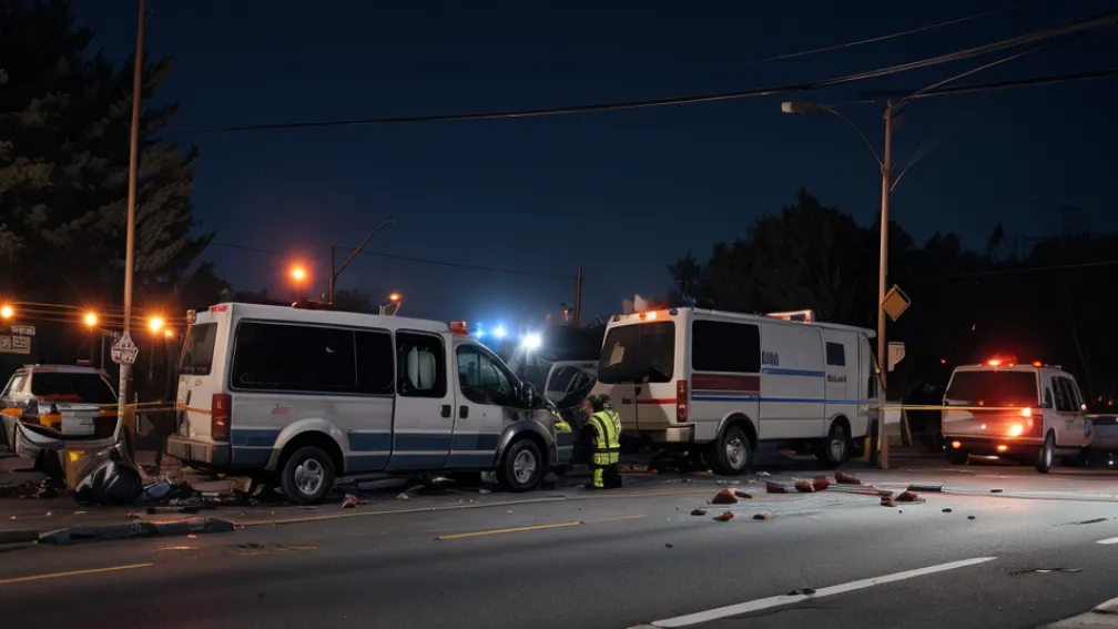 Accident grav în Germania: Camionul a lovit un vârstnic în scaun cu rotile electric, în pericol de moarte