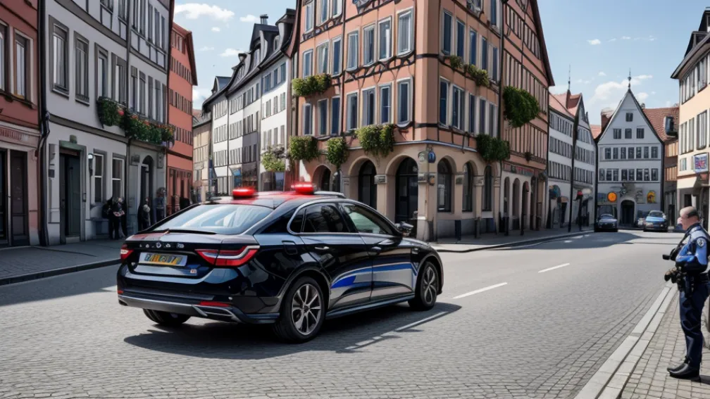 Poliția a oprit în Germania un șofer de 23 de ani sub influența drogurilor