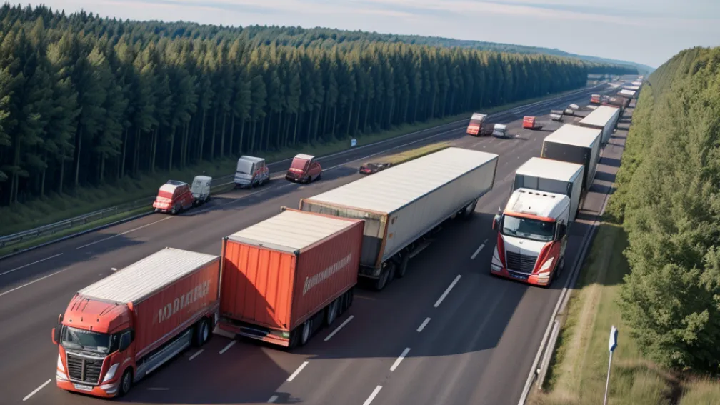 Accident grav pe autostrada A45 din Germania, lângă Castrop-Rauxel: Trei TIR-uri implicate, pericol ecologic evitat
