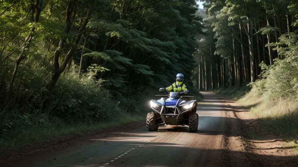 Adolescenți pe ATV au fugit de poliție în Germania: urmărire prin oraș și pe câmpuri