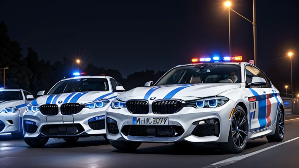 Poliția germană a oprit curse ilegale de BMW în Singen: Permisele șoferilor au fost reținute