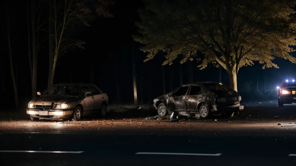 Accident mortal în Germania: Șoferul unui Saab, 58 de ani, a decedat pe Ostwestfalenstraße după ce mașina a luat foc