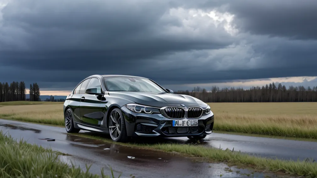 Adolescent fără permis a intrat cu BMW-ul într-un șanț în Germania: pasager rănit