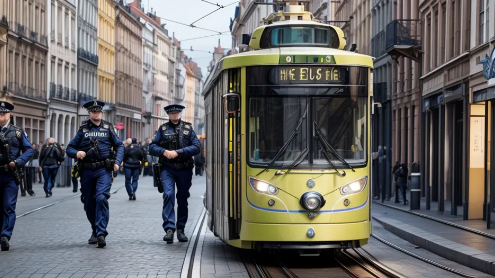 Bărbat cu pistol neletal oprit într-un tramvai din Schwerin, Germania, după ce a amenințat pacienți